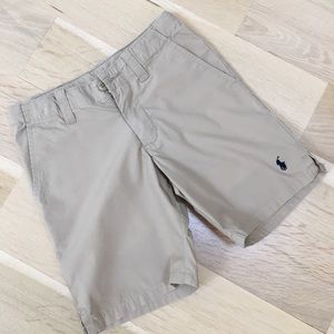 Khaki Polo Bots Shorts
